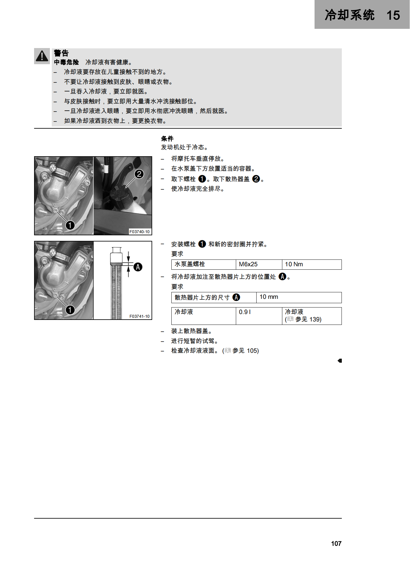 简体中文2023年250 XC-F 2023用户手册插图4