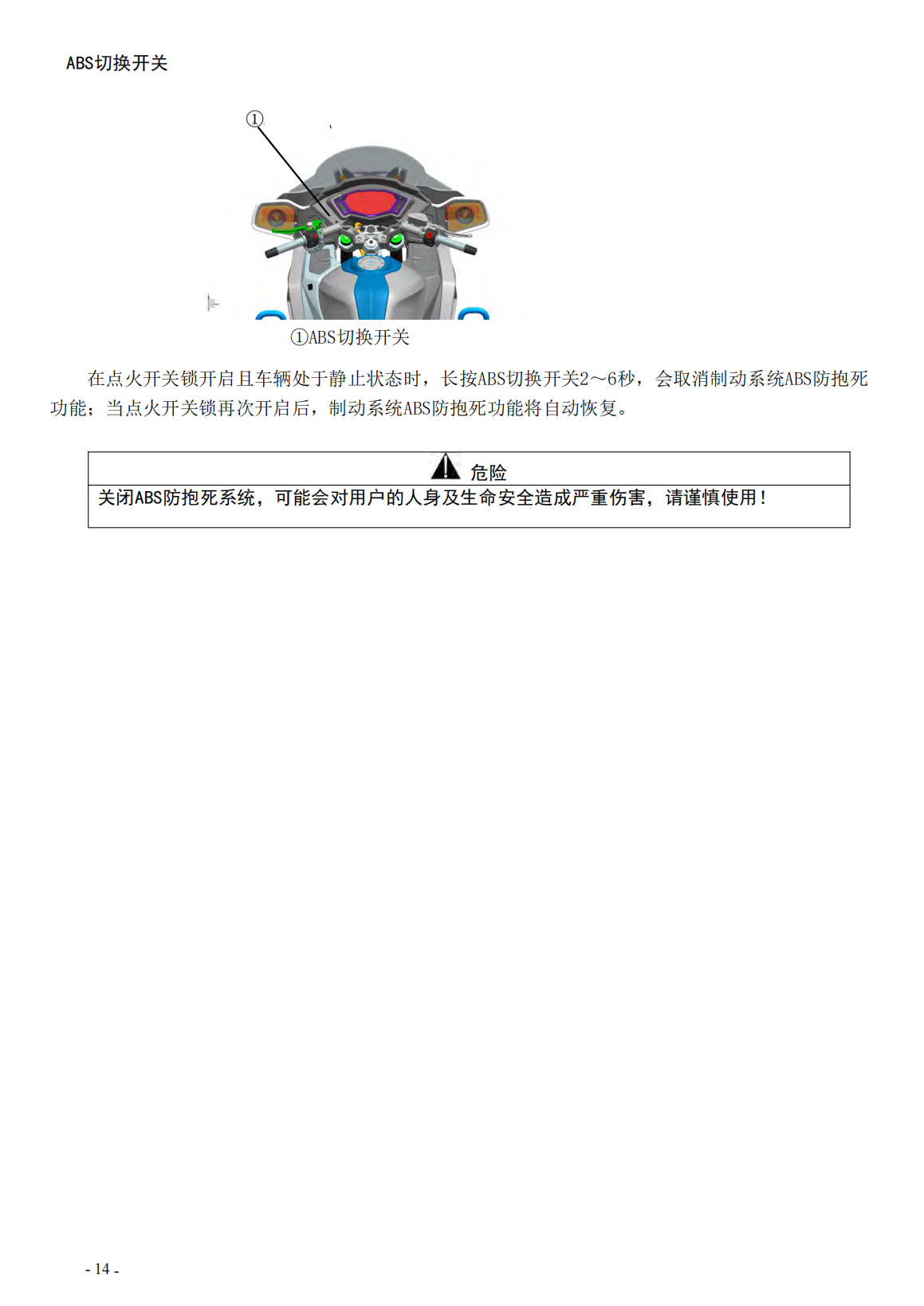 春风国宾650TRG CF650-6A用户手册插图3