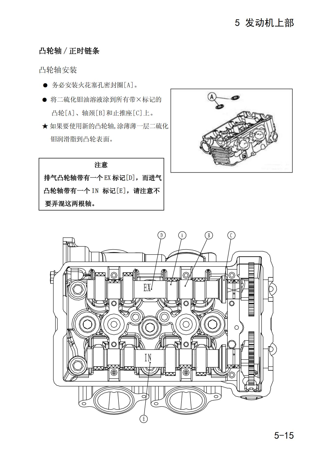 中文原版2015春风国宾650维修手册CF650-2 CF650J (ABS)春风650NK650cfmoto插图4