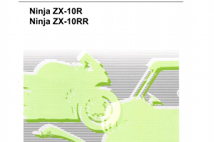 原版英文川崎ZX10R 2021-2023年zx-10r zx-10rr维修手册