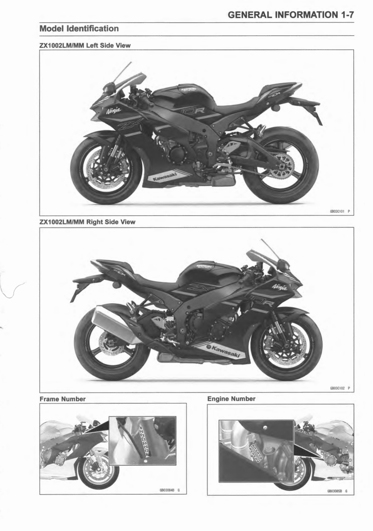 原版英文川崎ZX10R 2021-2023年zx-10r zx-10rr维修手册插图1