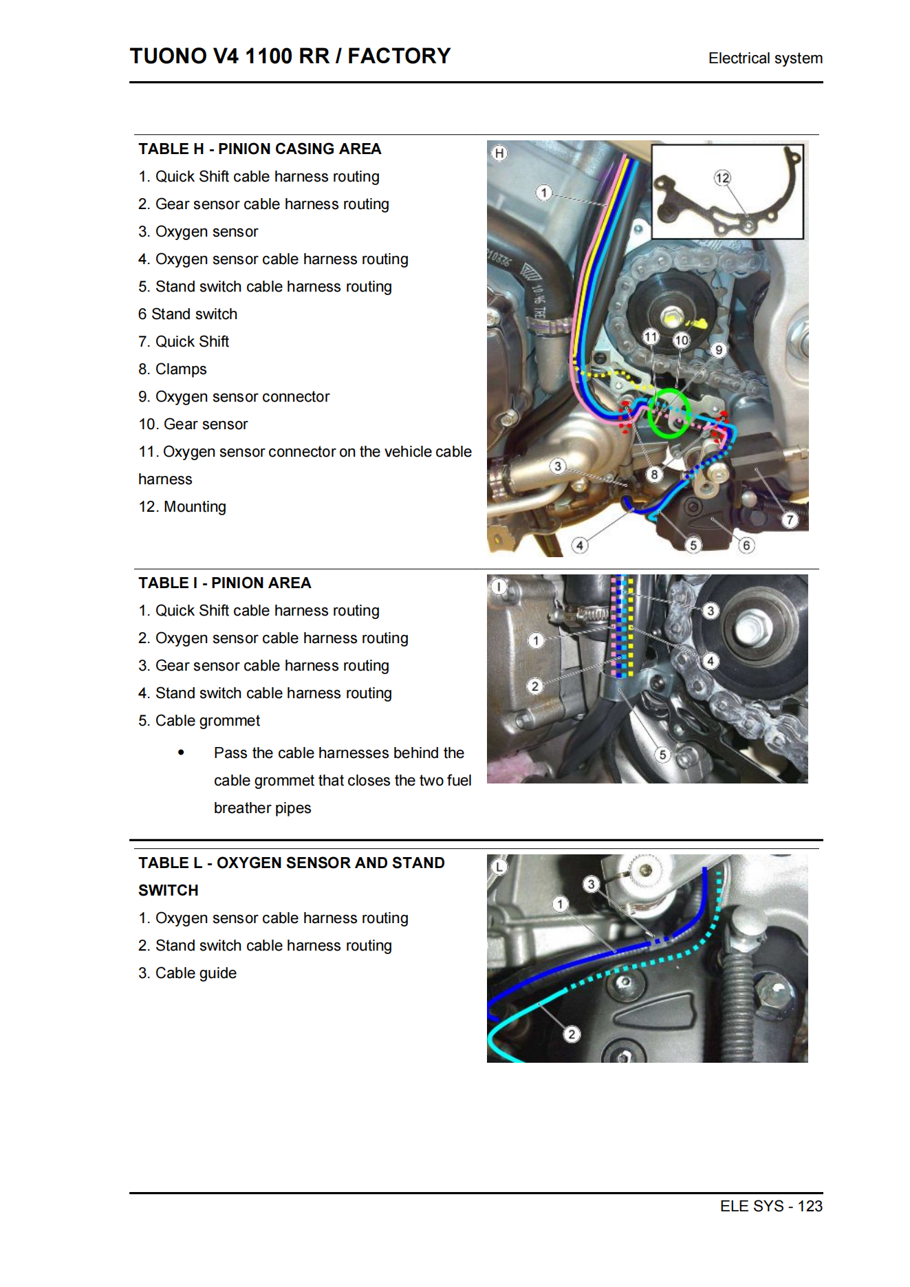 原版英文2015-2017年阿普利亚TUONO V4 维修手册APRILIA TUONO V4 1100 RR 维修手册（含高清电路图）插图3