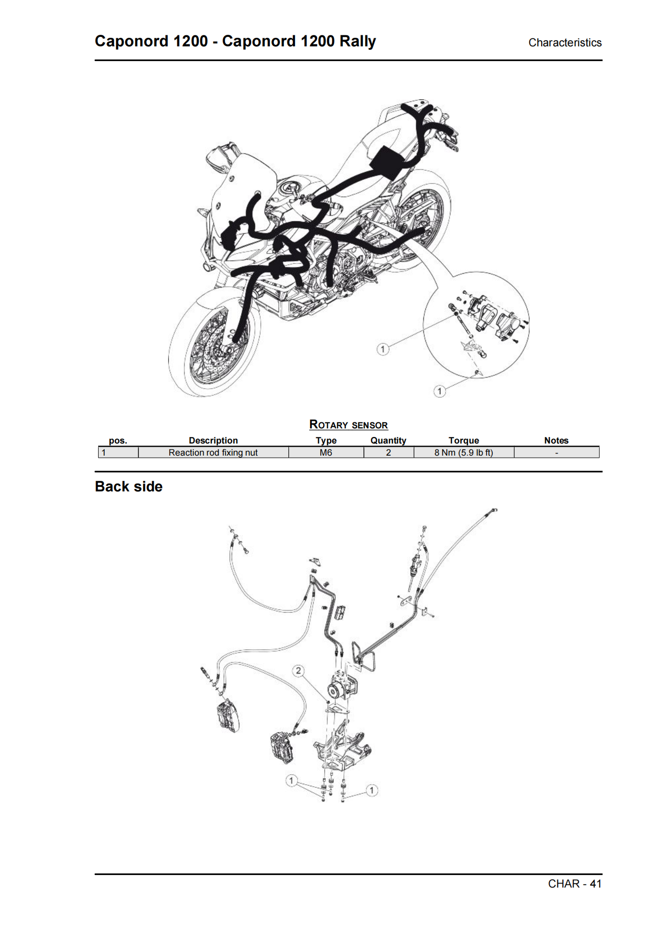 原版英文2013-2016年阿普利亚Caponord 1200维修手册Caponord1200Rally维修手册 APRILIA Caponord 1200维修手册（含高清电路图）插图1