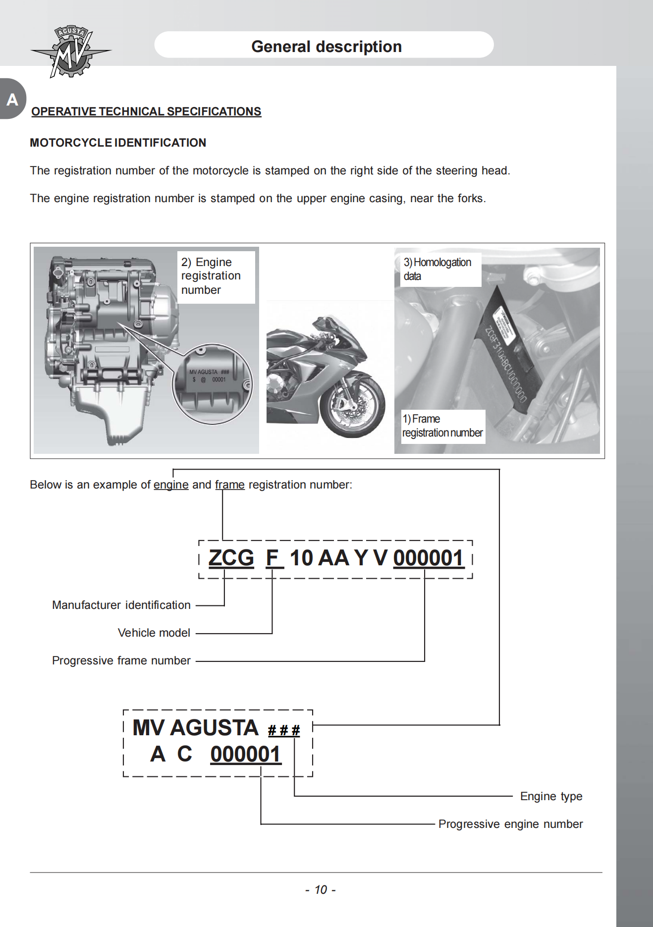 原版英文2012年奥古斯塔f3MV AGUSTA F3 675 -F3 SERIE ORO发动机维修手册插图1