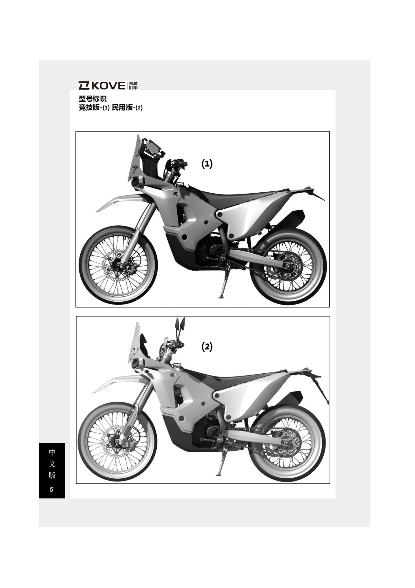 原版中文2023年凯越450Rally民用版维修手册ZF400LS维修手册插图1