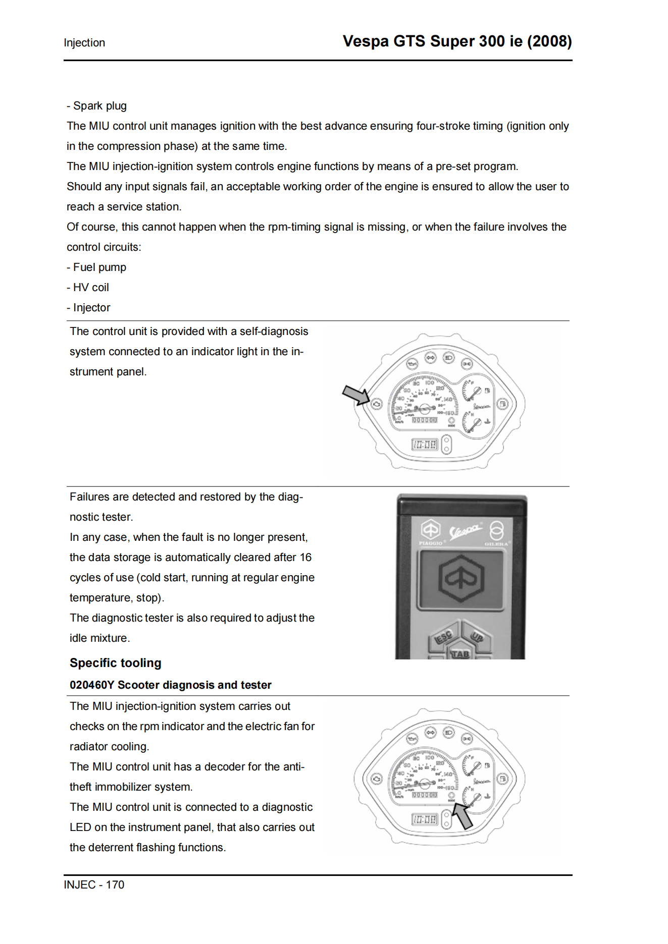 原版英文2008-2014年比亚乔维斯帕GTS300维修手册VespaGTS 300维修手册（含高清电路图）插图3