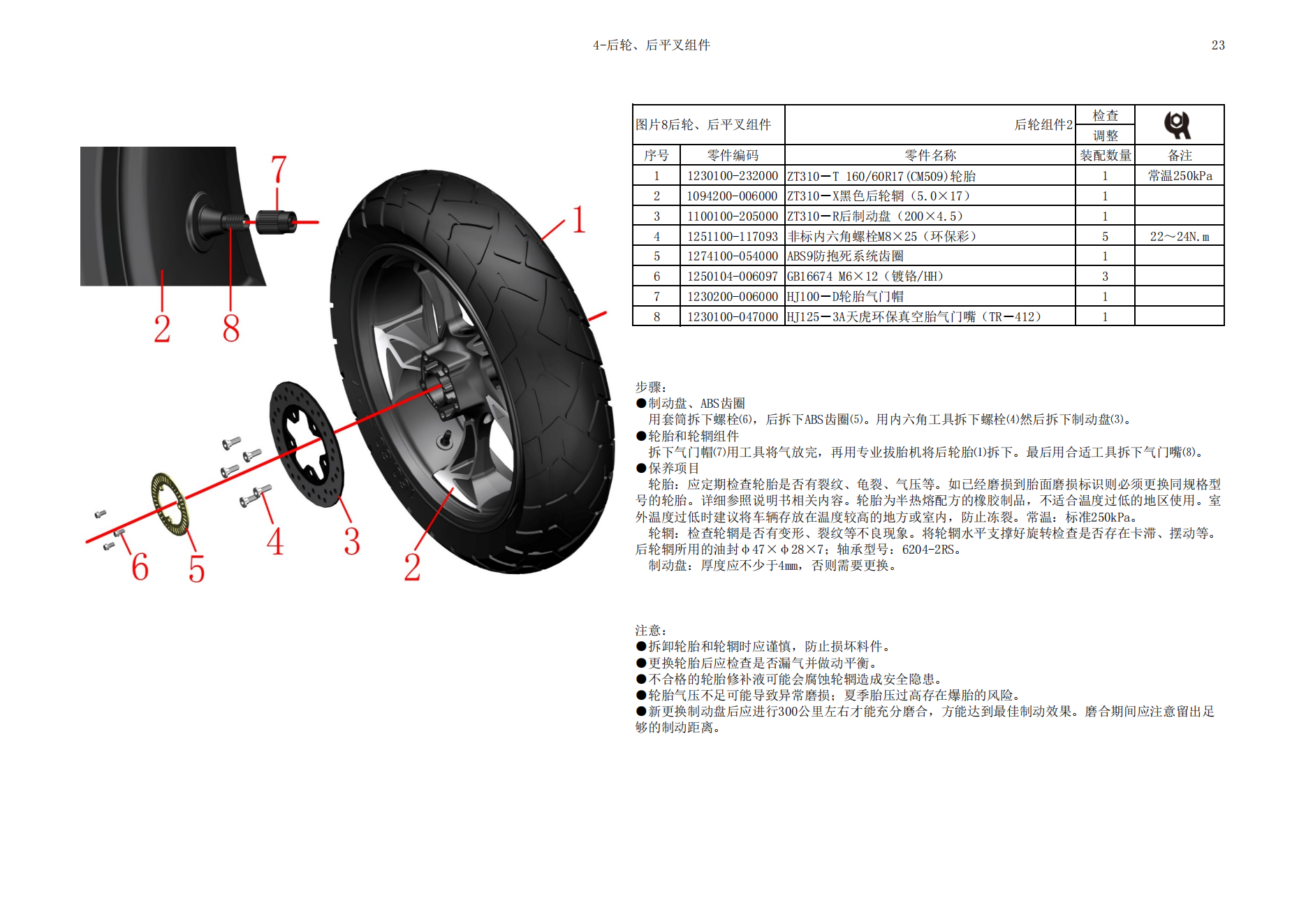 升仕ZT310-T(小盘_国IV）维修手册插图2