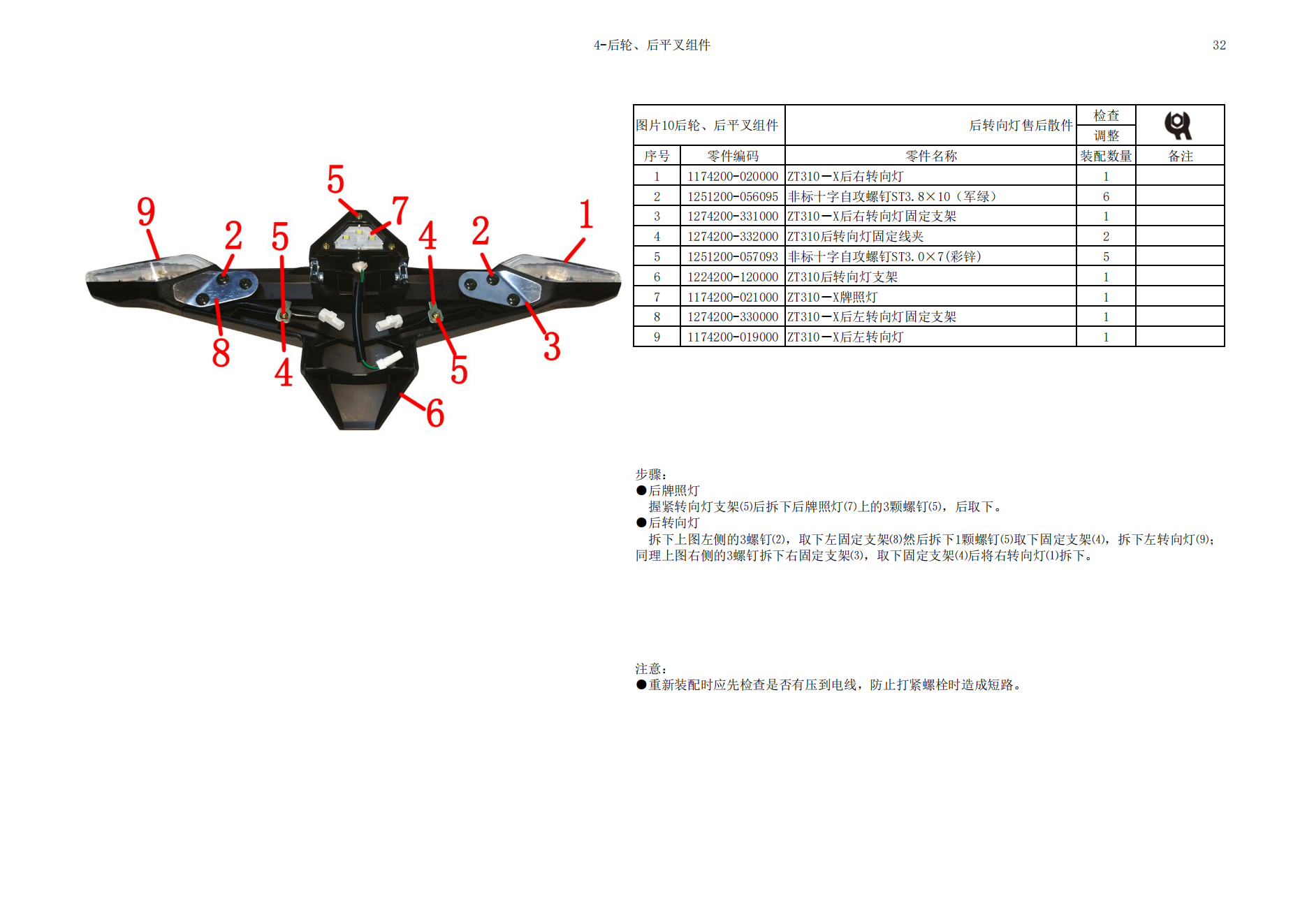 升仕ZT350-S维修手册插图2