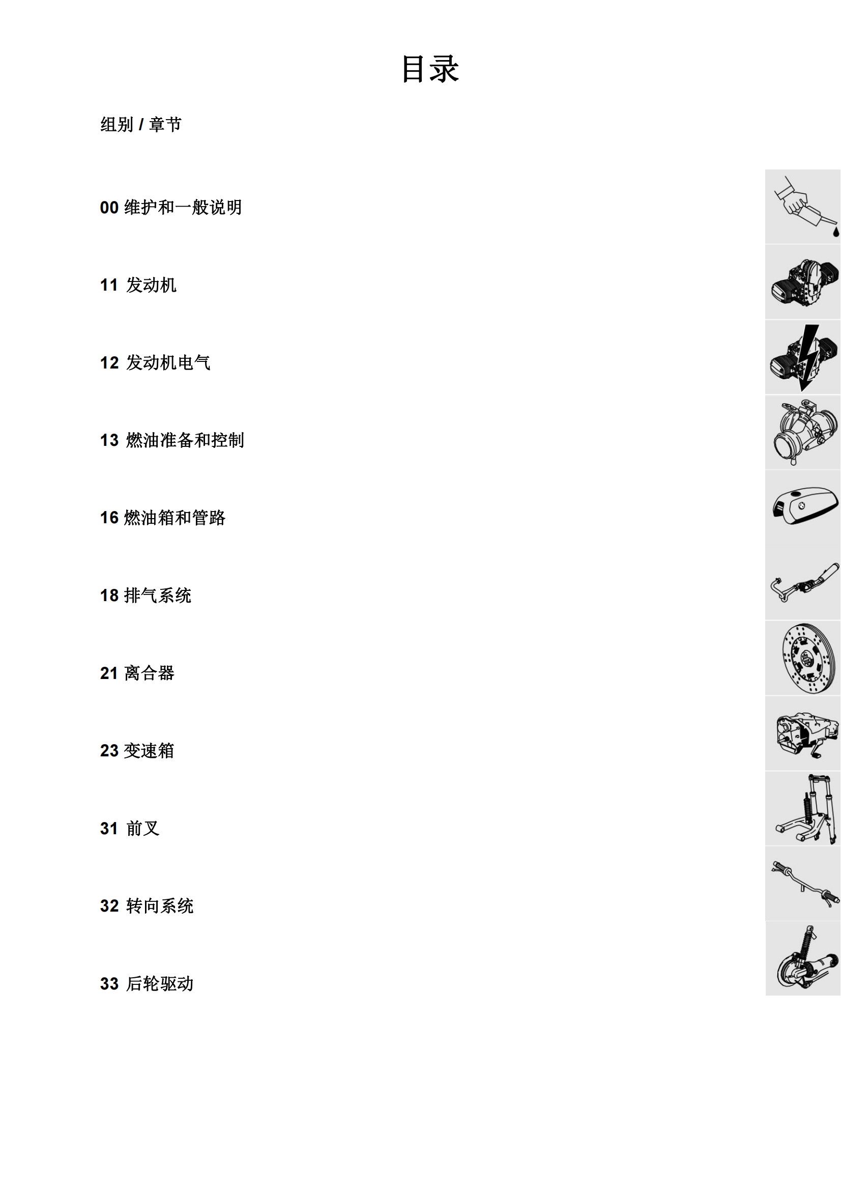 简体中文宝马R1100S维修手册插图