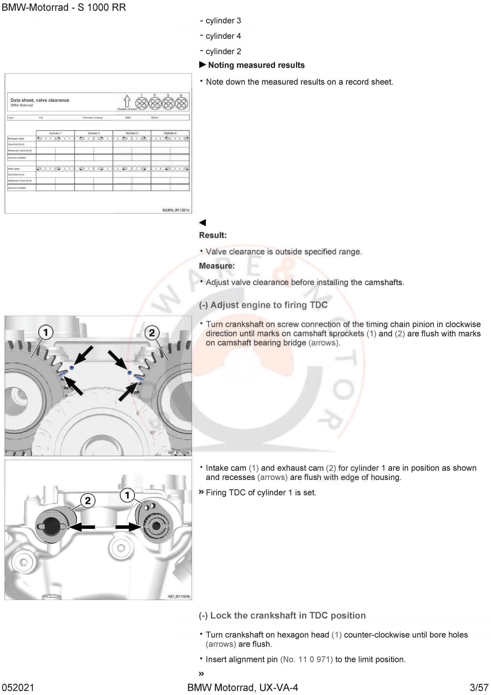 原版英文2019年S1000 RR K67维修手册0E21 0E23 0E24 0E20 0E43插图1