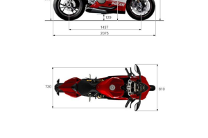 原版英文2013年杜卡迪1199s Ducati Superbike Panigale S Tricolore 1199维修手册