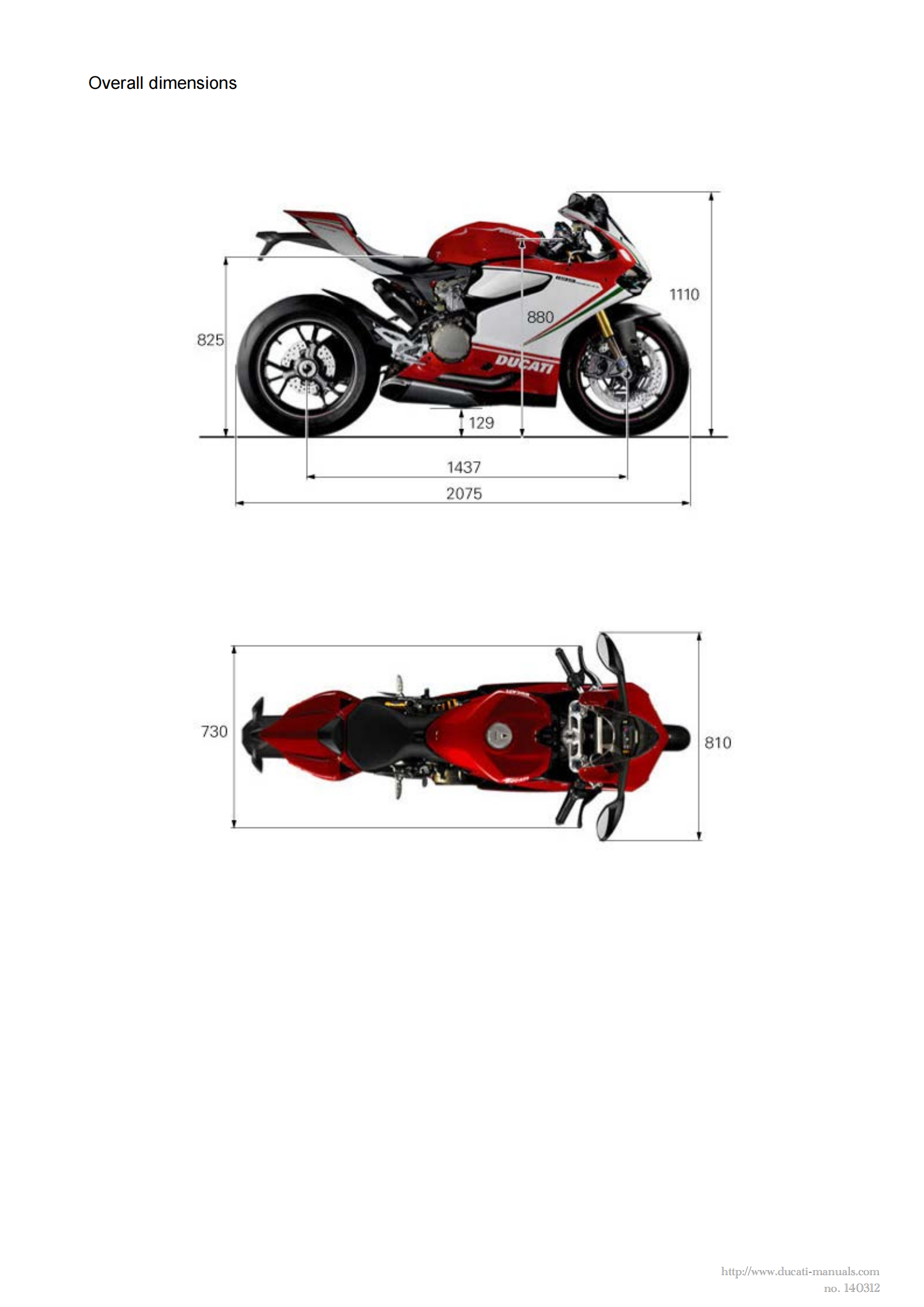 原版英文2013年杜卡迪1199s Ducati Superbike Panigale S Tricolore 1199维修手册插图
