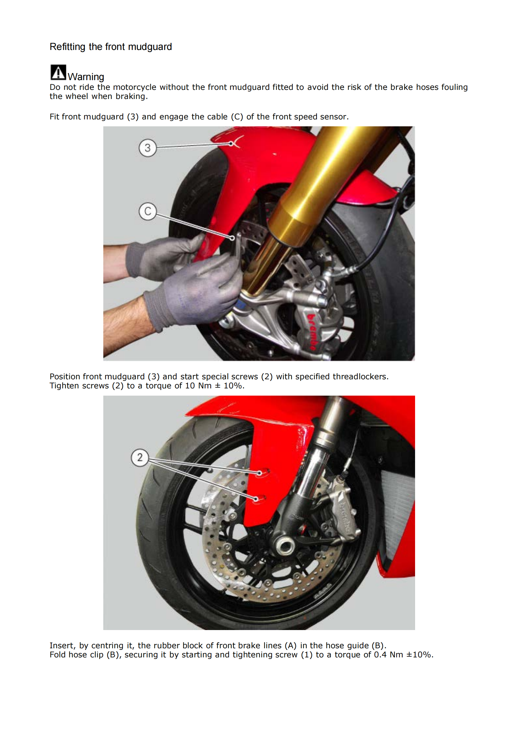 原版英文2014年杜卡迪899维修手册 DUCATI Superbike 899 panigale 2014 维修手册初版插图2