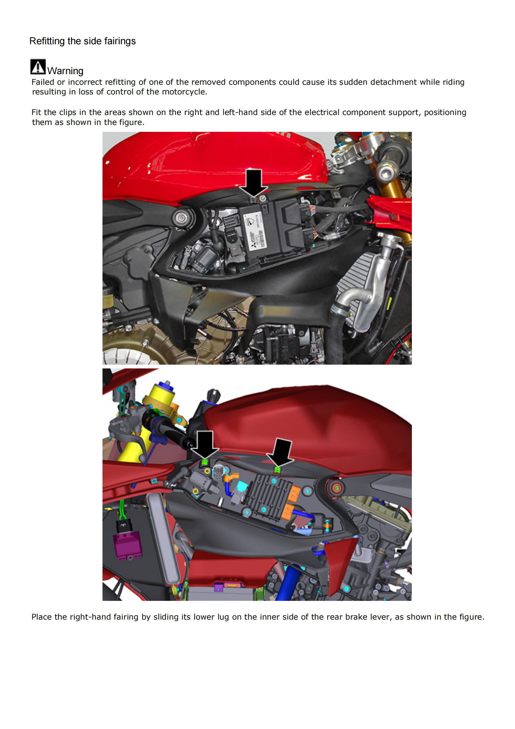 原版英文2015年杜卡迪1299s Ducati 1299S Paniagle s维修手册插图3