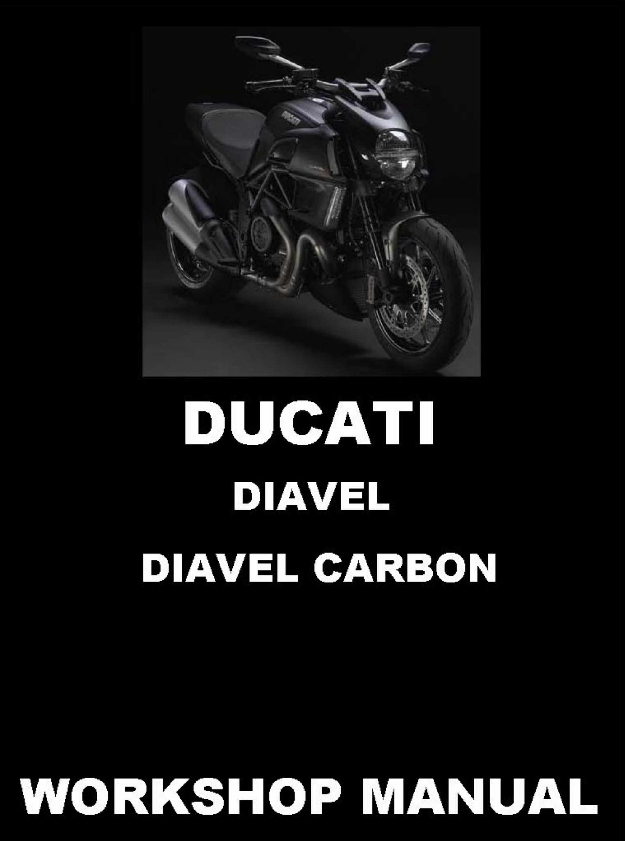 原版英文2012-2015年杜卡迪大魔鬼维修手册 Ducati diavel维修手册插图