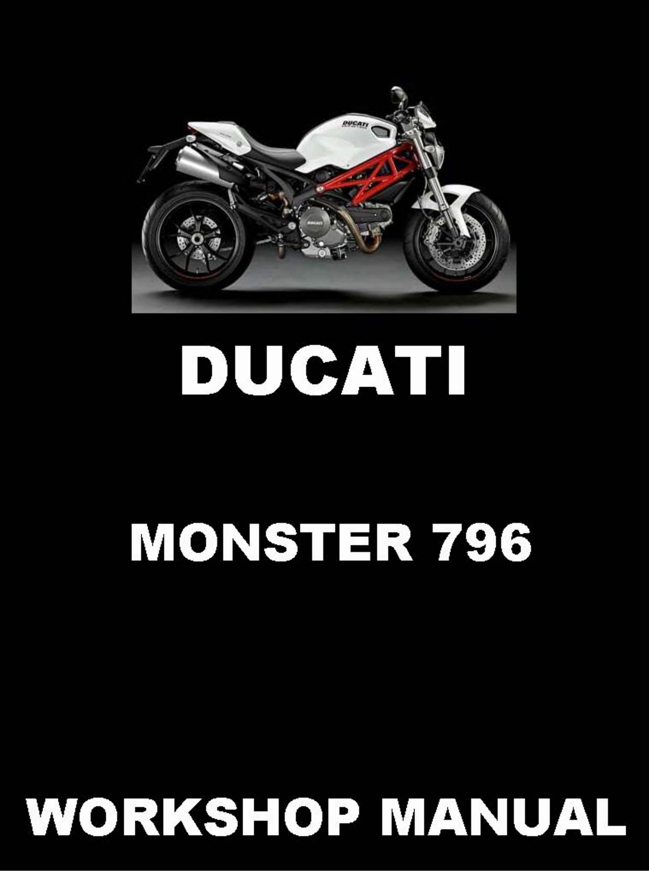 简体中文2010年杜卡迪怪兽796 Ducati Monster 796维修手册插图