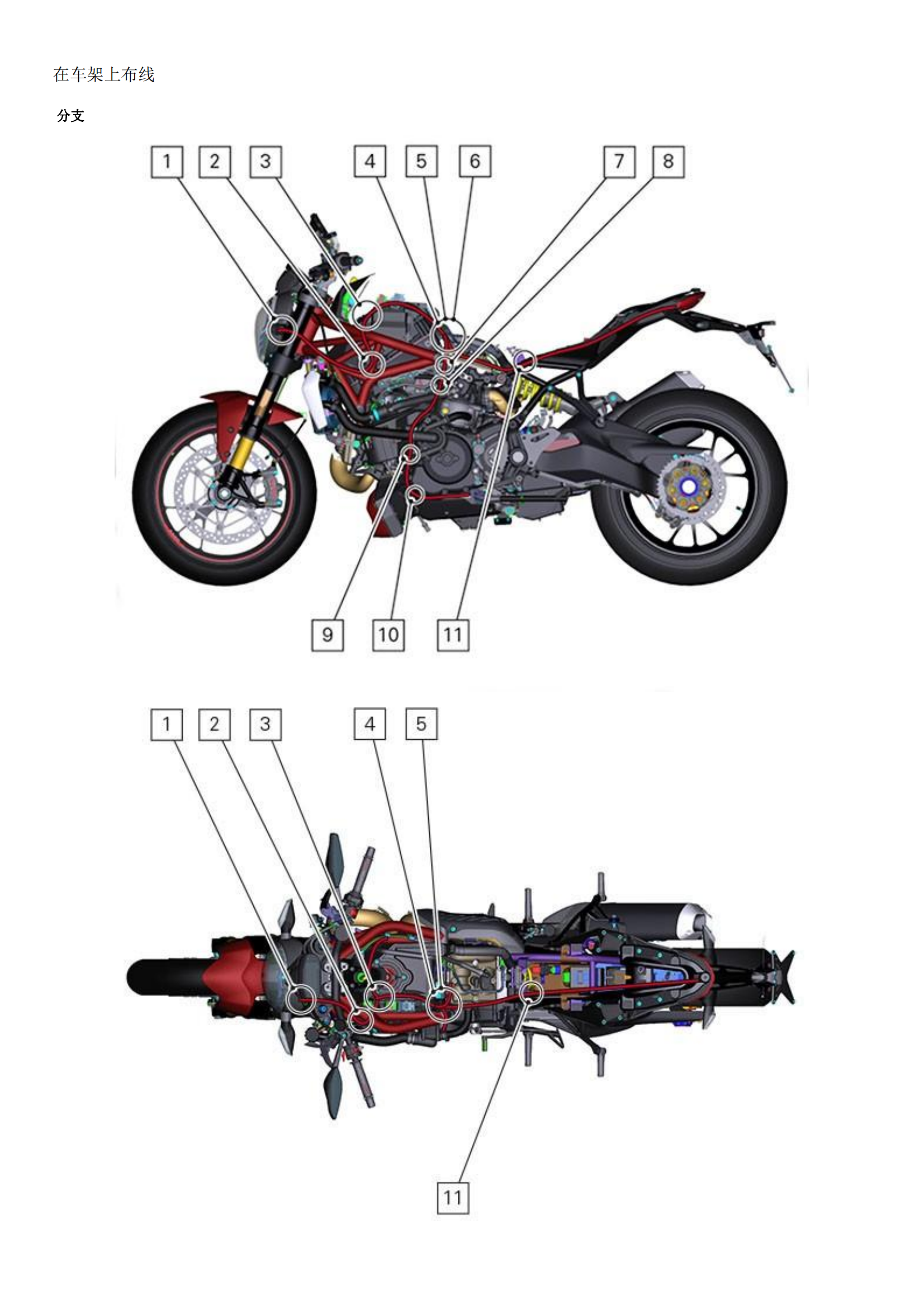 简体中文2016-2019年杜卡迪怪兽1200R Ducati monster 1200 R维修手册插图2