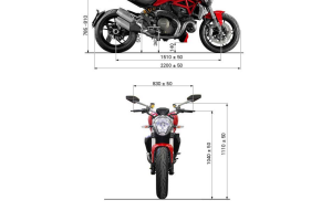 原版英文2014-2016年杜卡迪怪兽1200 Ducati monster 1200维修手册