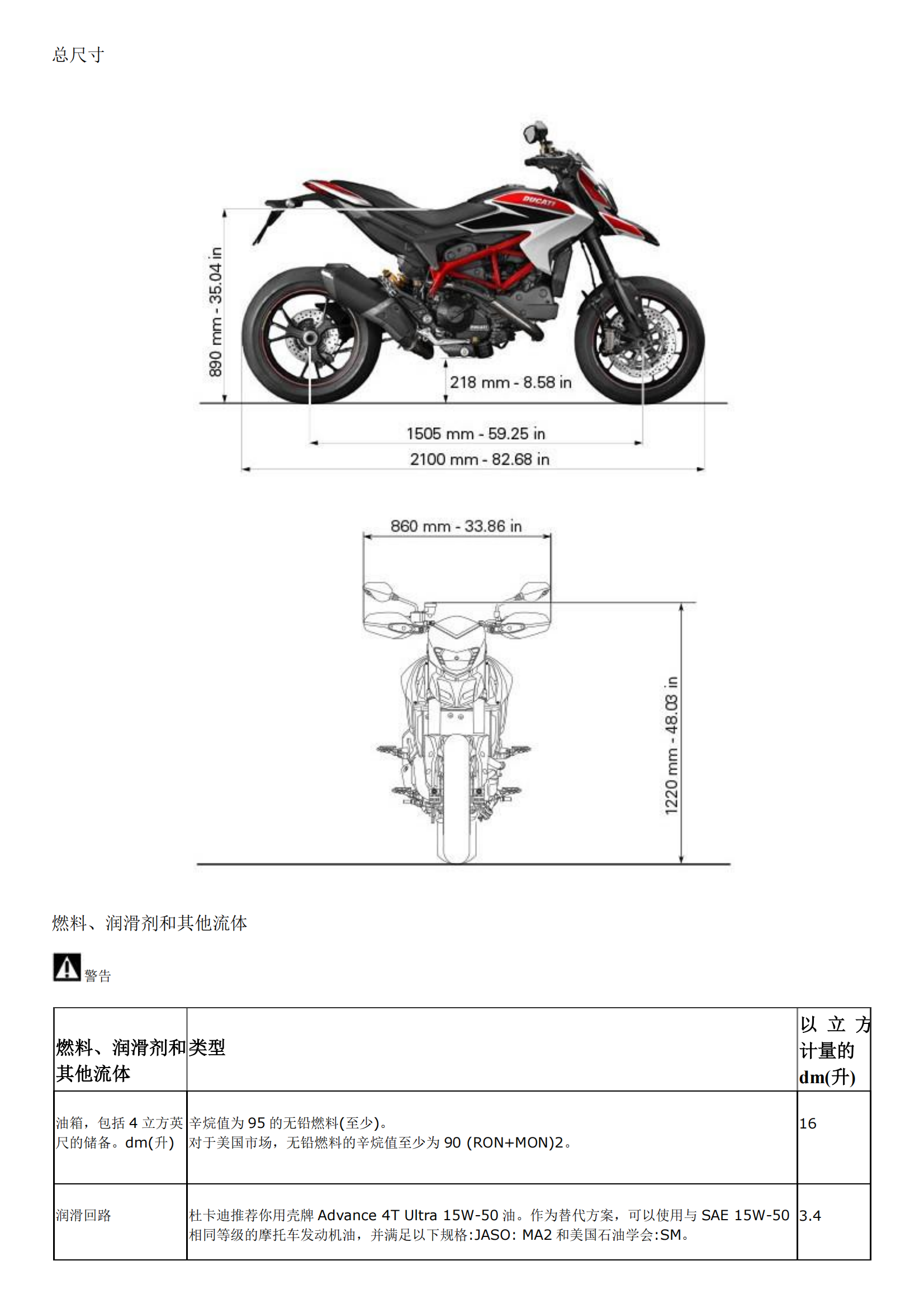 简体中文2015年杜卡迪骇客821sp Hypermotard SP 维修手册插图