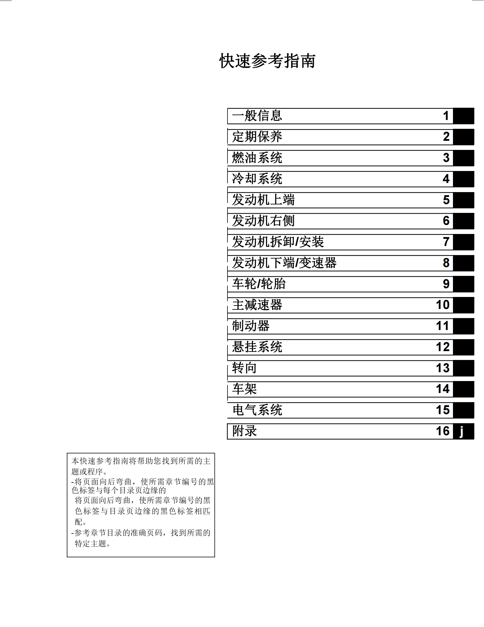 简体中文2005-2008年川崎kx250维修手册kawasaki kx250 维修手册插图1