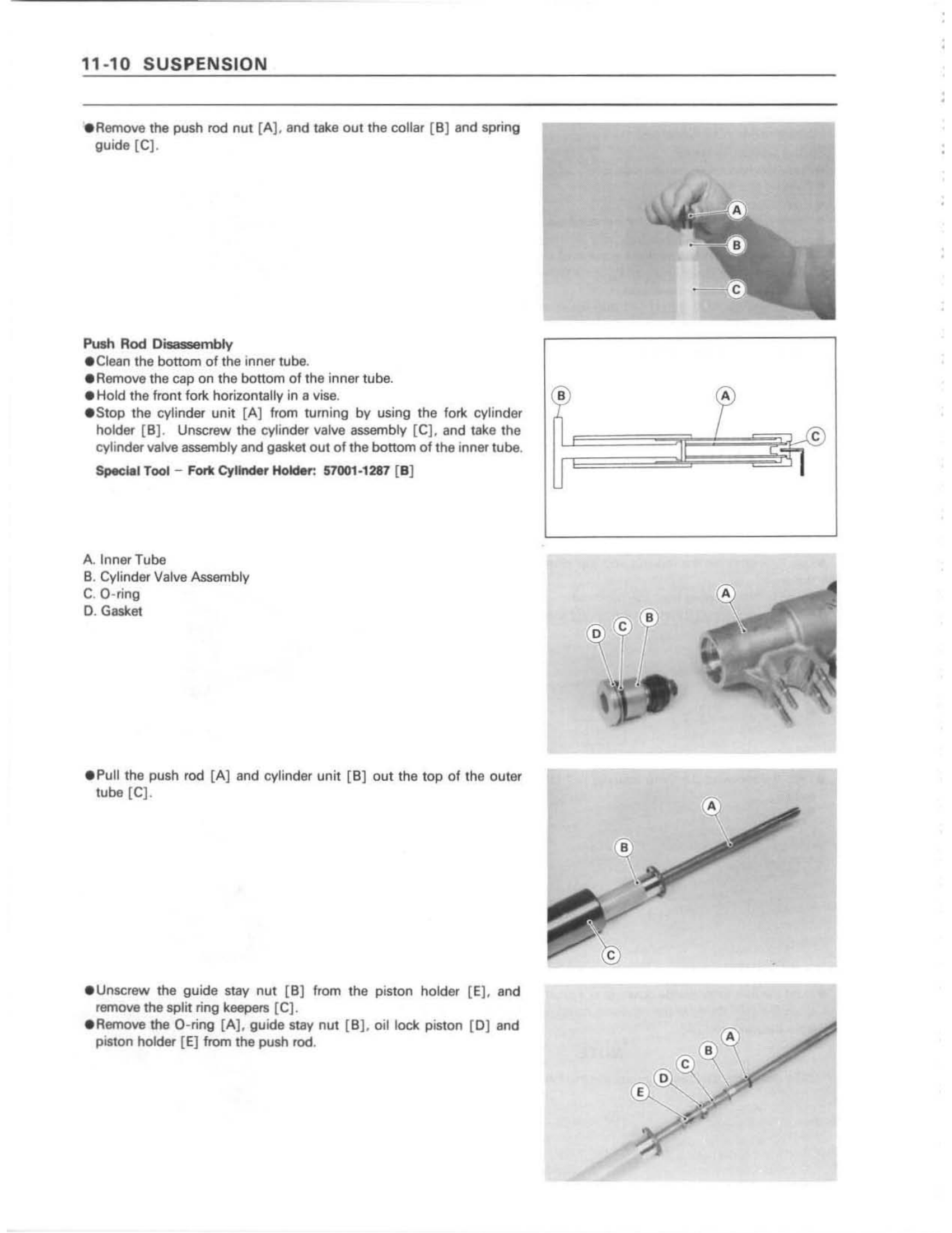 原版英文1992-1993年川崎kx125 kx250维修手册kawasaki kx125 kx250 维修手册插图4