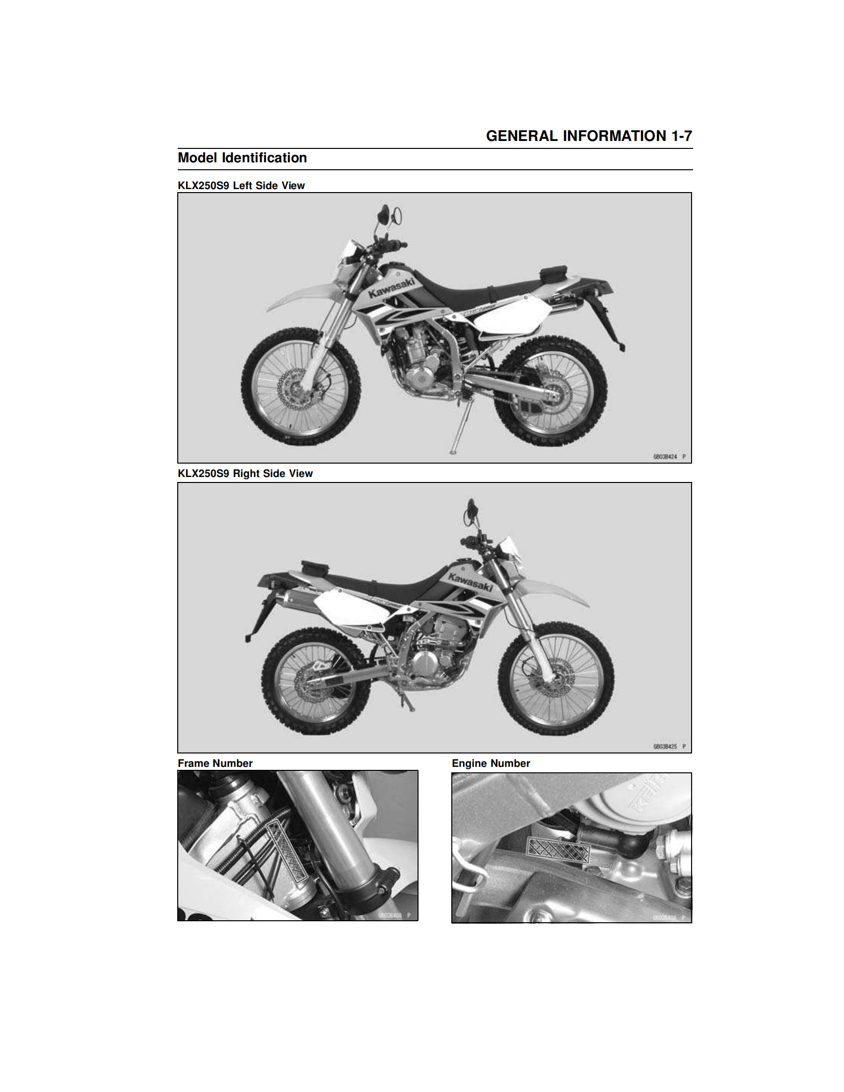 原版英文2009-2014年川崎klx250维修手册kawasaki klx250 维修手册D-TRACKER X插图2