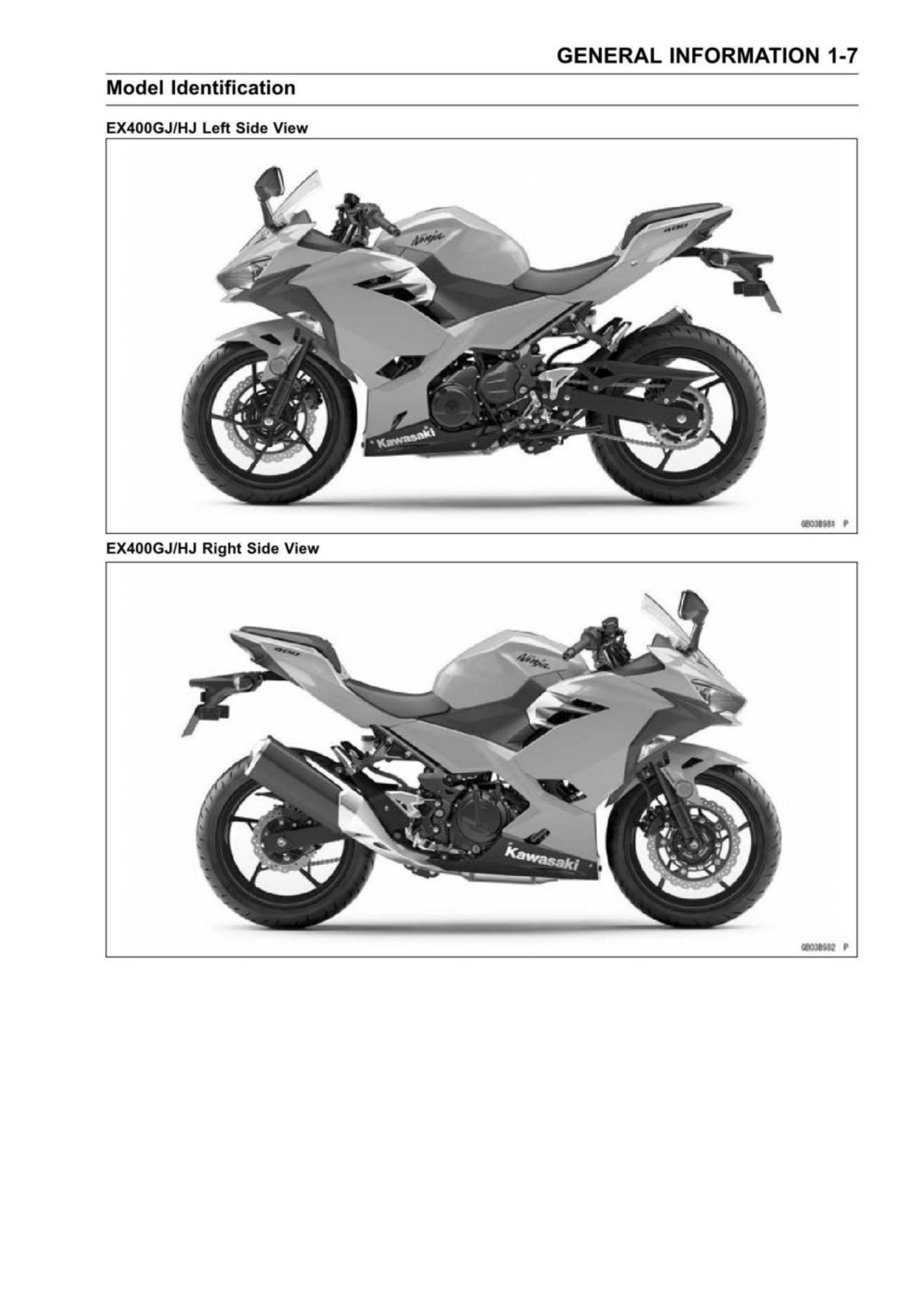 原版英文2018-2022年川崎Ninja400 kawasaki ninja400维修手册插图2