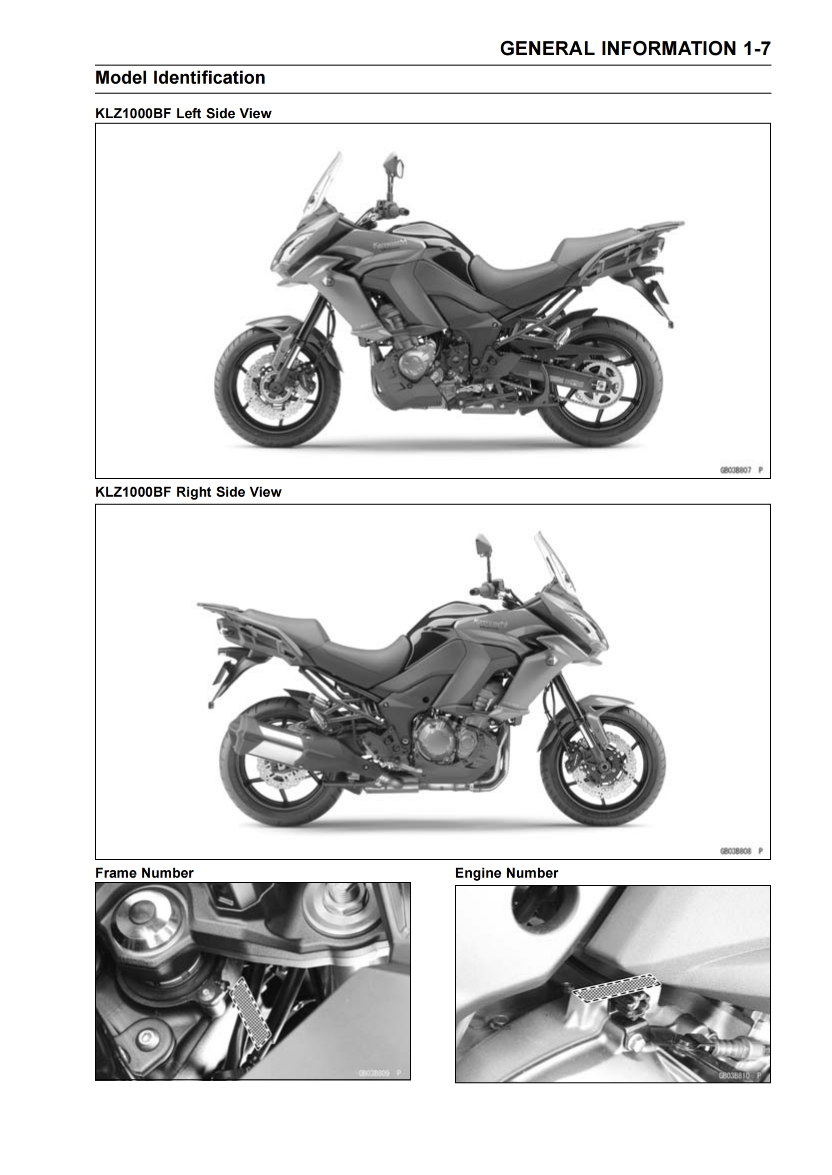 原版英文2015-2018年川崎异兽1000 Kawasaki Versys 1000 维修手册插图2