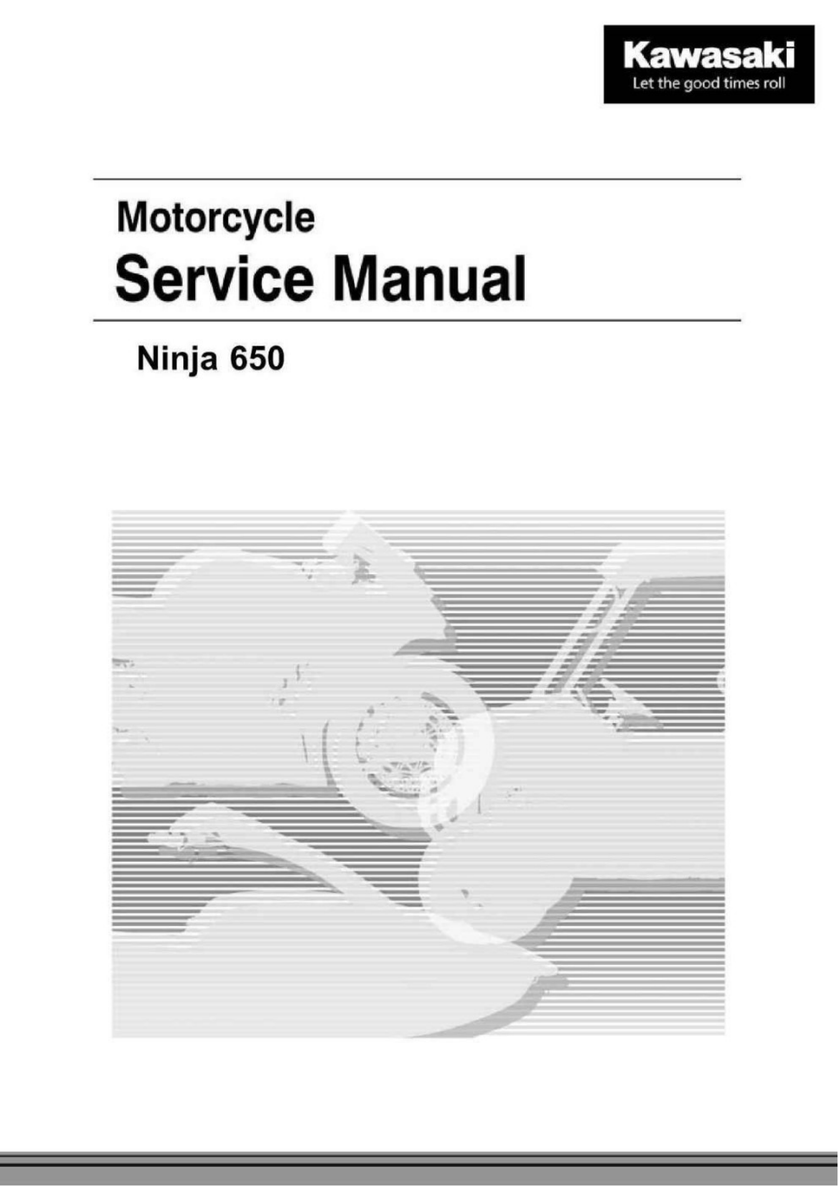 原版英文2020-2022年川崎ninja 650忍者650 kawasaki ninja 650 维修手册插图