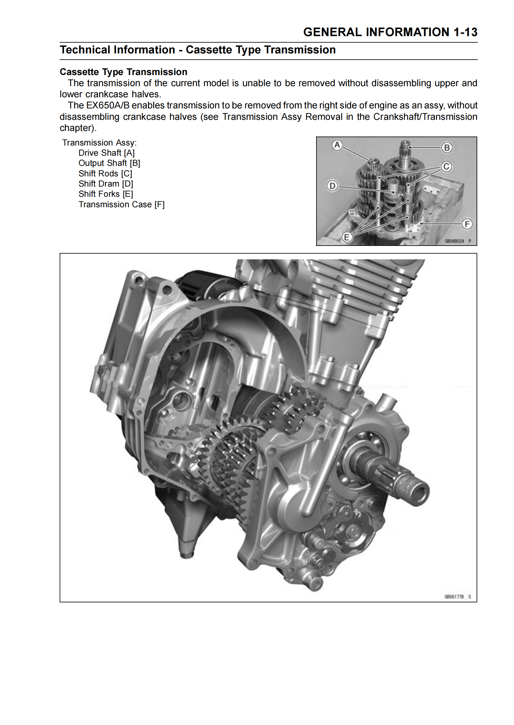 原版英文2006-2008年川崎er6f abs ninja 650r abs er-6f 维修手册插图3