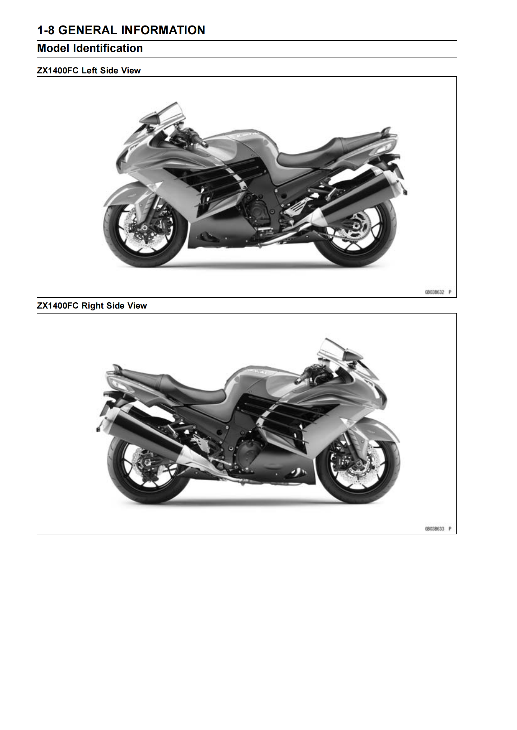 原版英文2012-2018年川崎zzr1400abs ninja zx14rabs Kawasaki ZZR1400 ZX1400维修手册插图2