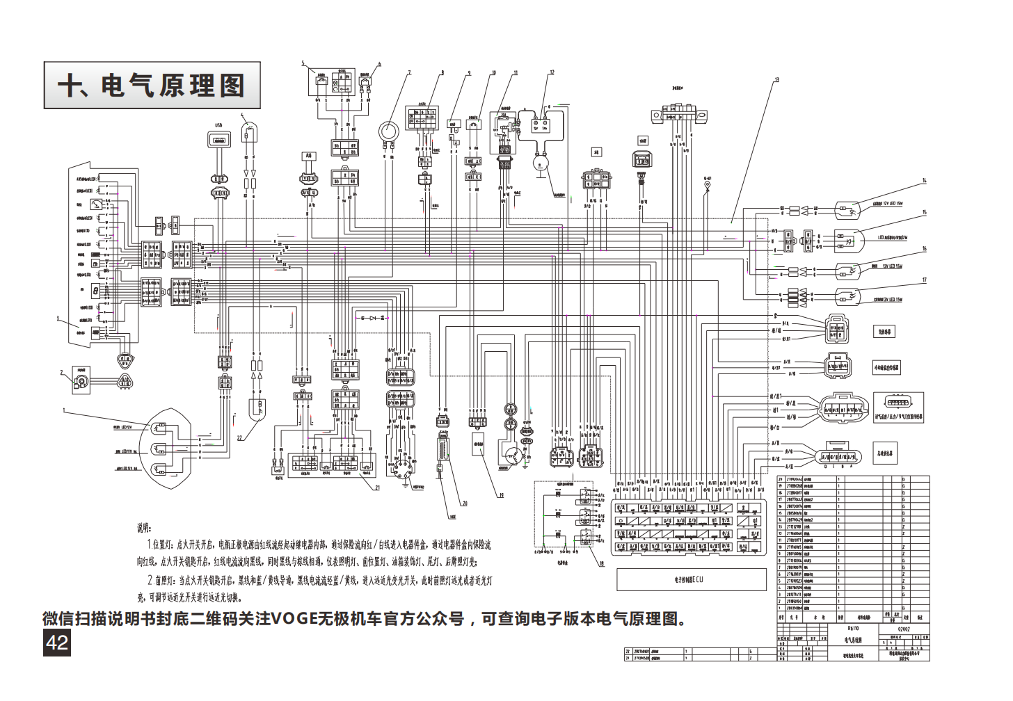 无极 300AC LX300-6U国四联合电子电喷说明书（含电路图）插图3