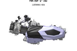 原版中文隆鑫无极SR250GT发动机KS250发动机维修手册