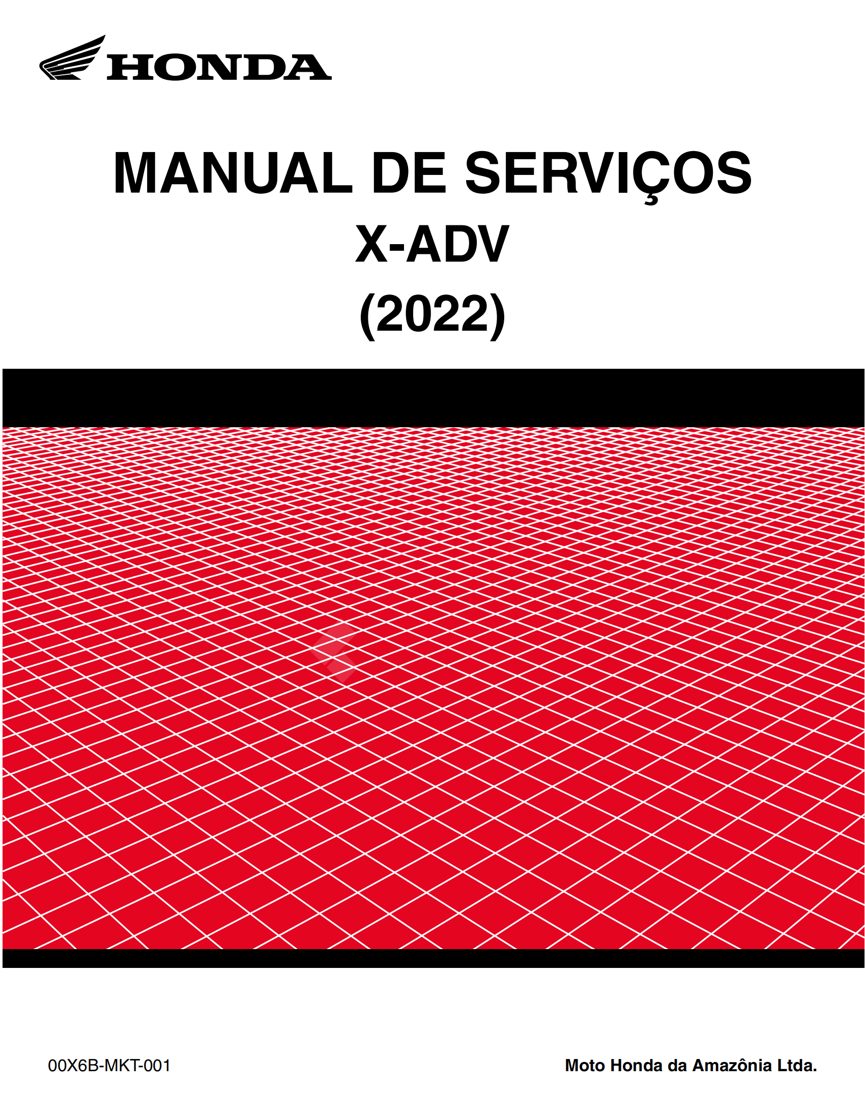 原版葡萄牙文2022-2023年本田xadv750维修手册插图