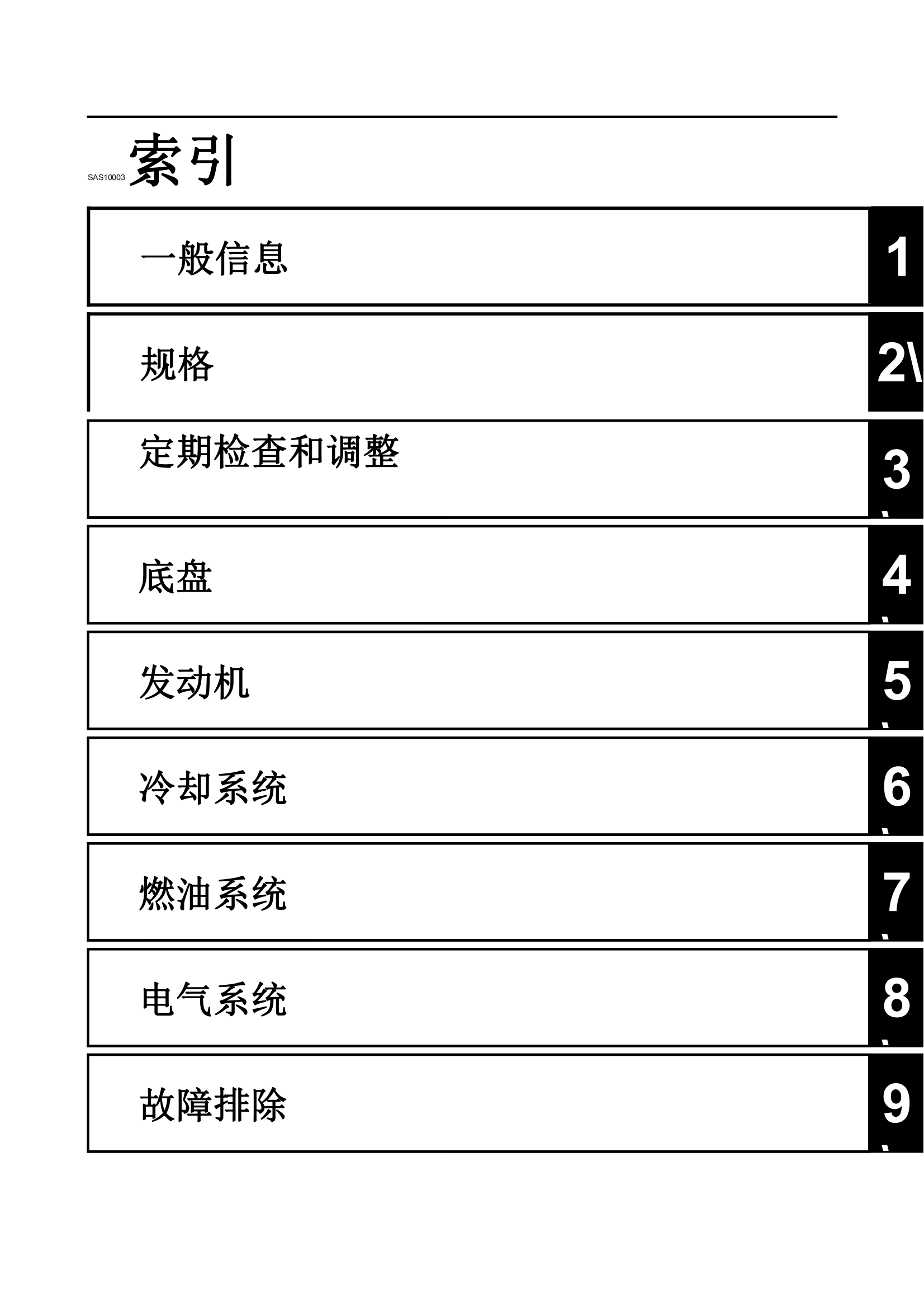 简体中文2016年雅马哈mt03维修手册yamaha mt03维修手册插图1