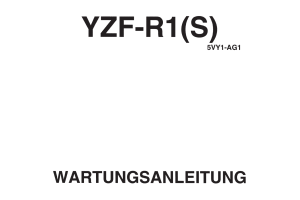 原版葡萄牙文2004-2005年雅马哈yzfr1雅马哈r1维修手册