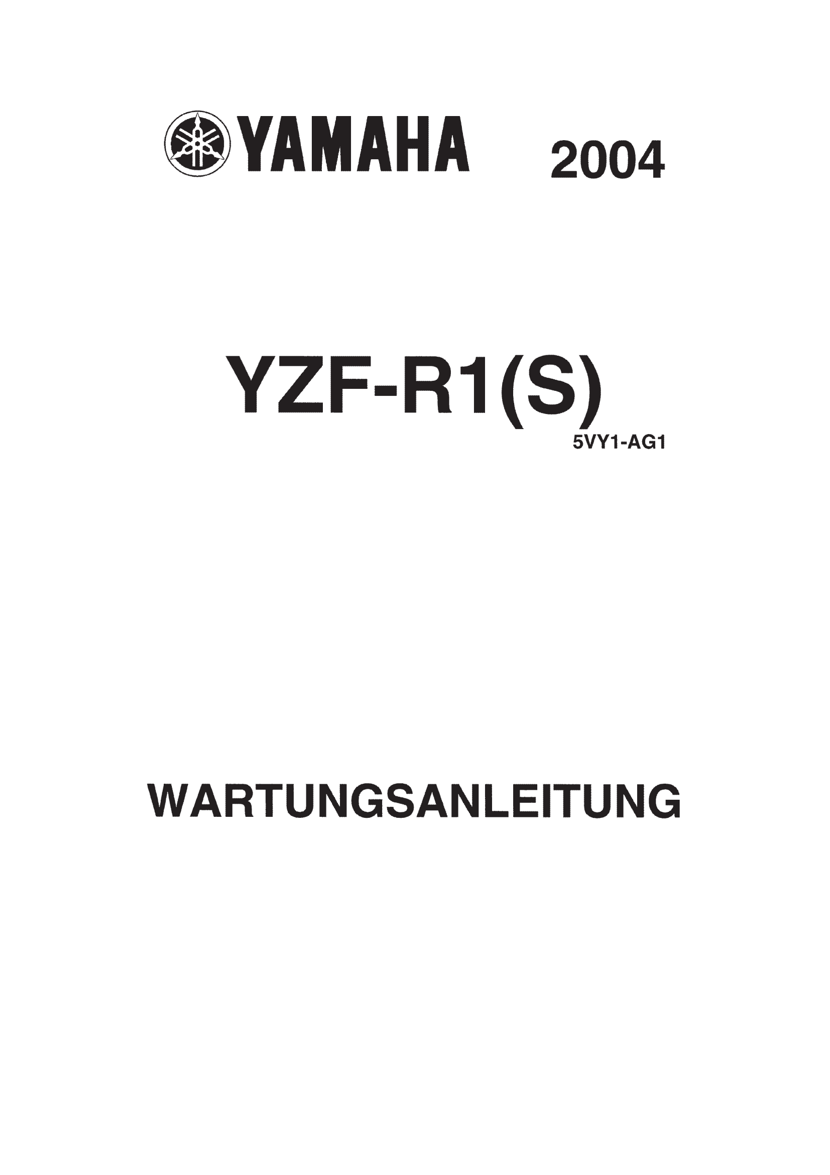 原版葡萄牙文2004-2005年雅马哈yzfr1雅马哈r1维修手册插图