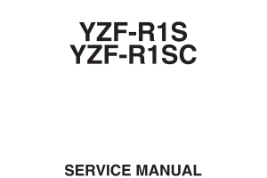 原版英文2004-2006年雅马哈yzfr1雅马哈r1维修手册