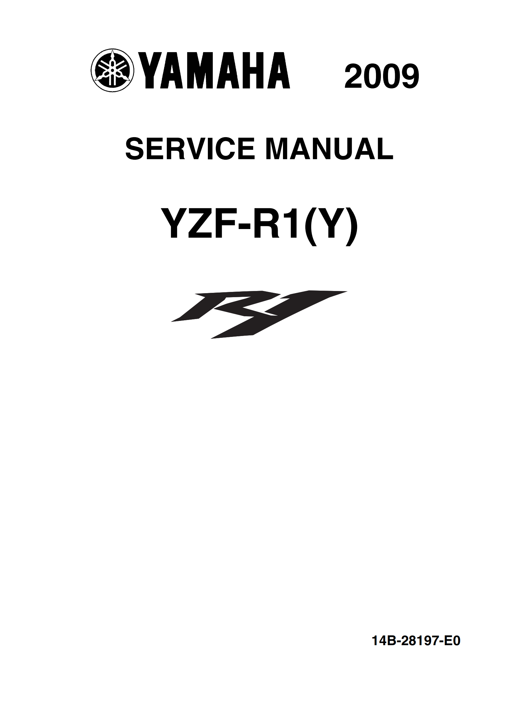 原版英文2009-2011年雅马哈yzfr1雅马哈r1维修手册日版r1维修手册插图
