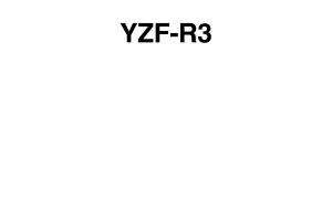 原版西班牙语2018年雅马哈r3维修手册雅马哈yzfr3 yamaha yzf-r3维修手册