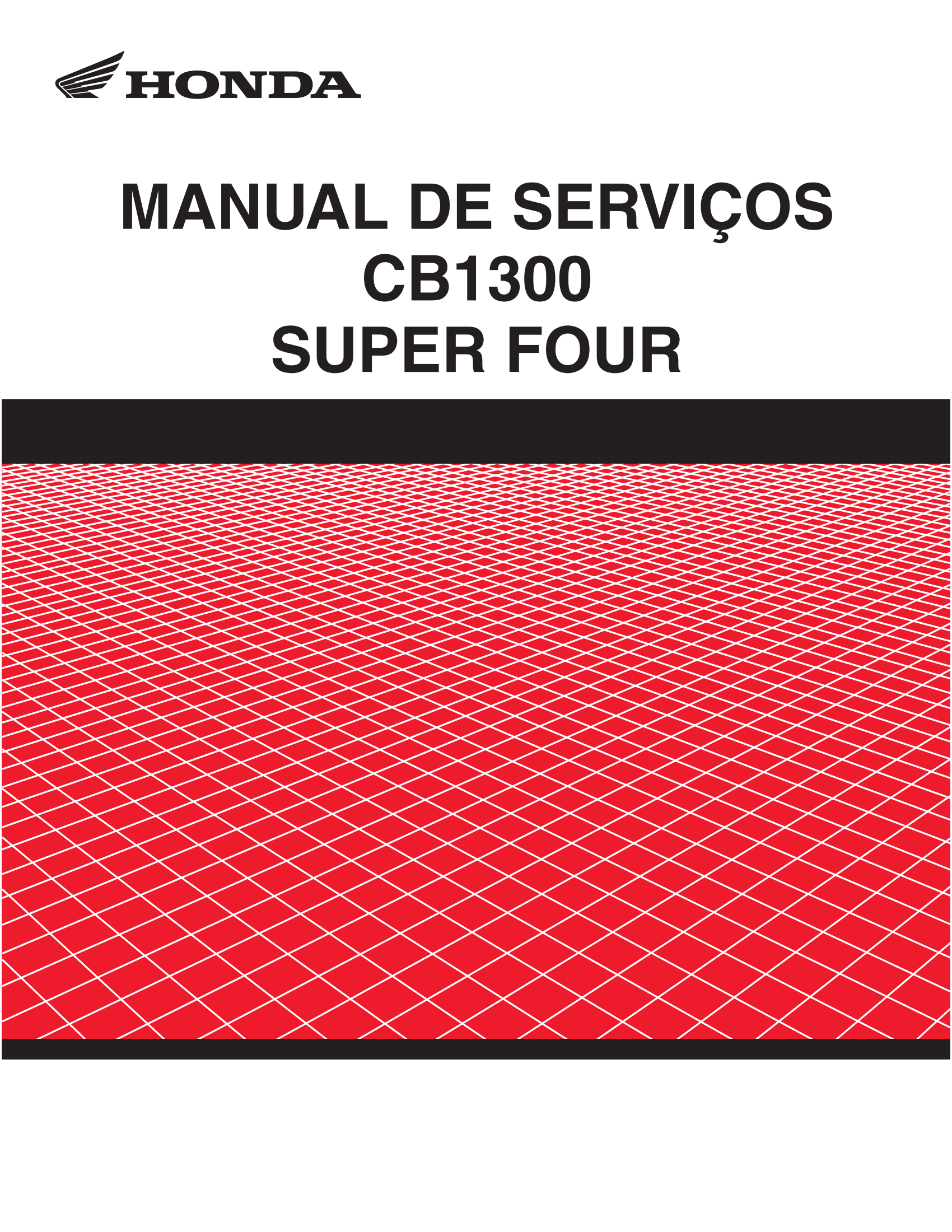 原版葡萄牙语2008-2013年本田cb1300维修手册CB1300 SUPER FOUR维修手册插图