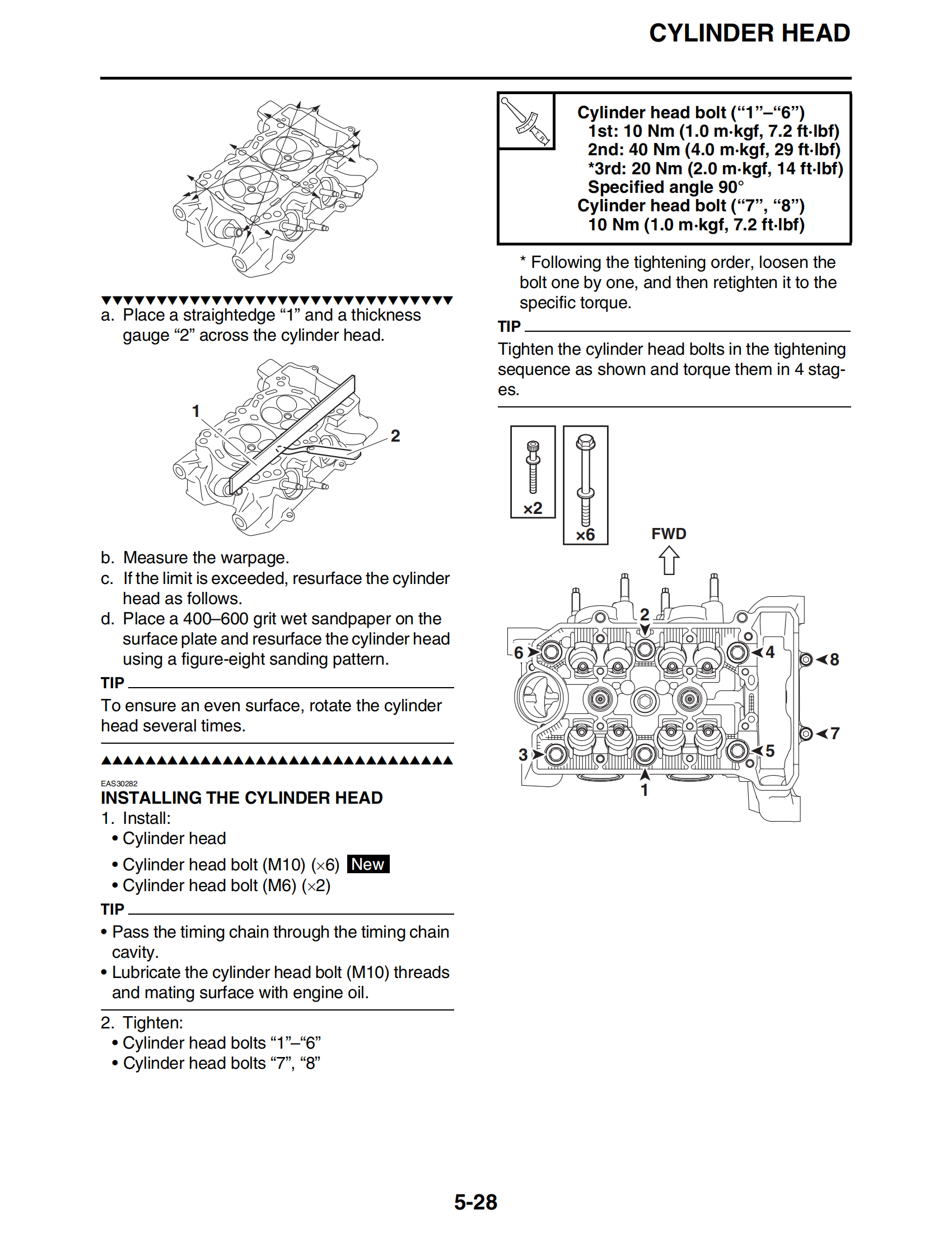 原版英文2014-2015年雅马哈fz07维修手册适用于同年份mt07维修手册插图4