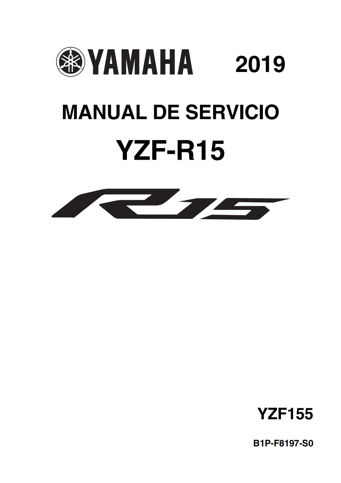 原版西班牙文2019-2021年雅马哈r15维修手册 yamaha yzf-r15维修手册插图