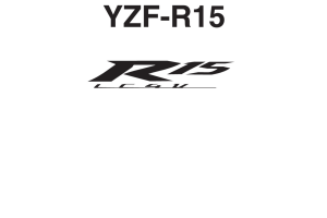 原版中文2015-2018年雅马哈r15维修手册 yamaha yzf-r15维修手册