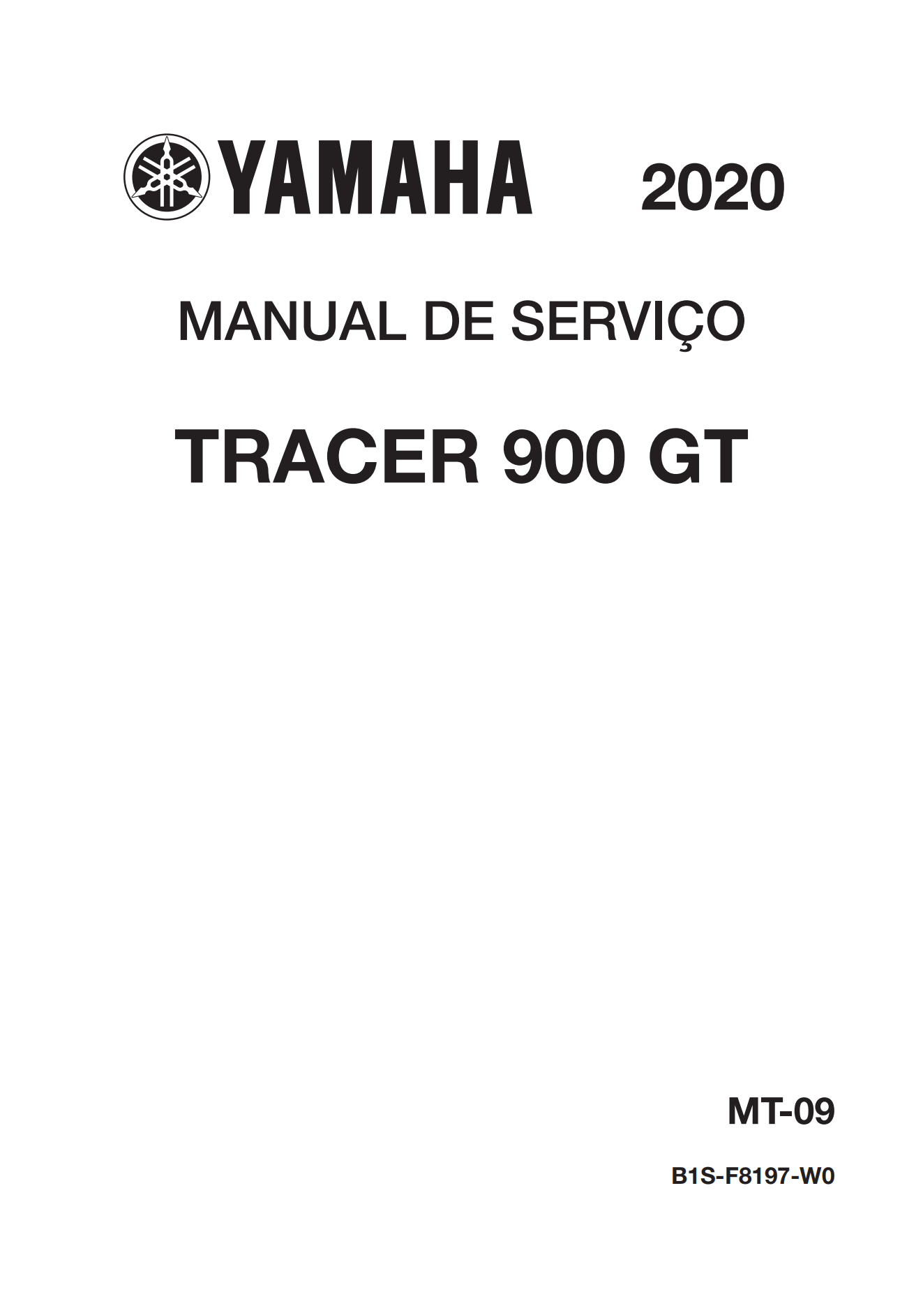 原版葡萄牙语2019-2020年雅马哈tracer900GT维修手册插图
