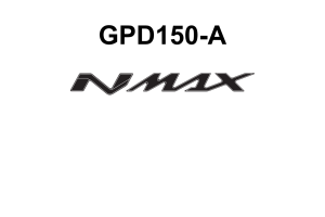 简体中文2015-2017年雅马哈nmax155维修手册GPD150-A维修手册