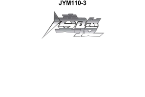 原版中文2019年雅马哈凌骏110维修手册JYM110-3维修手册