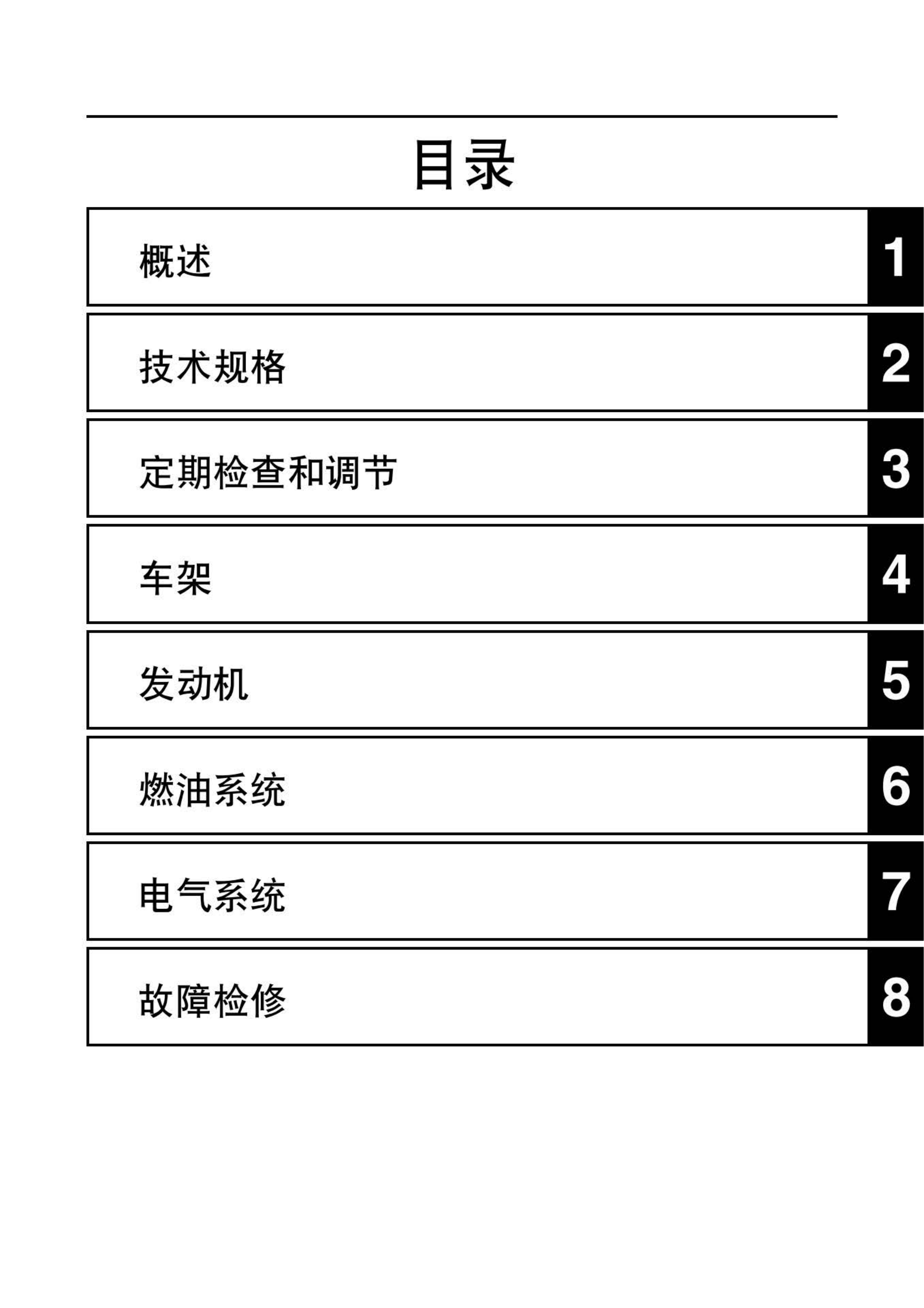 原版中文2017年雅马哈巧格JOG维修手册ZY125T-13巧格125丽鹰125插图