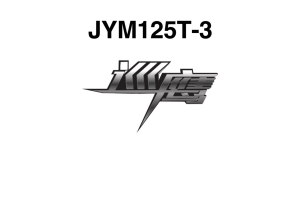 原版中文2019年雅马哈巡鹰维修手册JYM125T-3维修手册