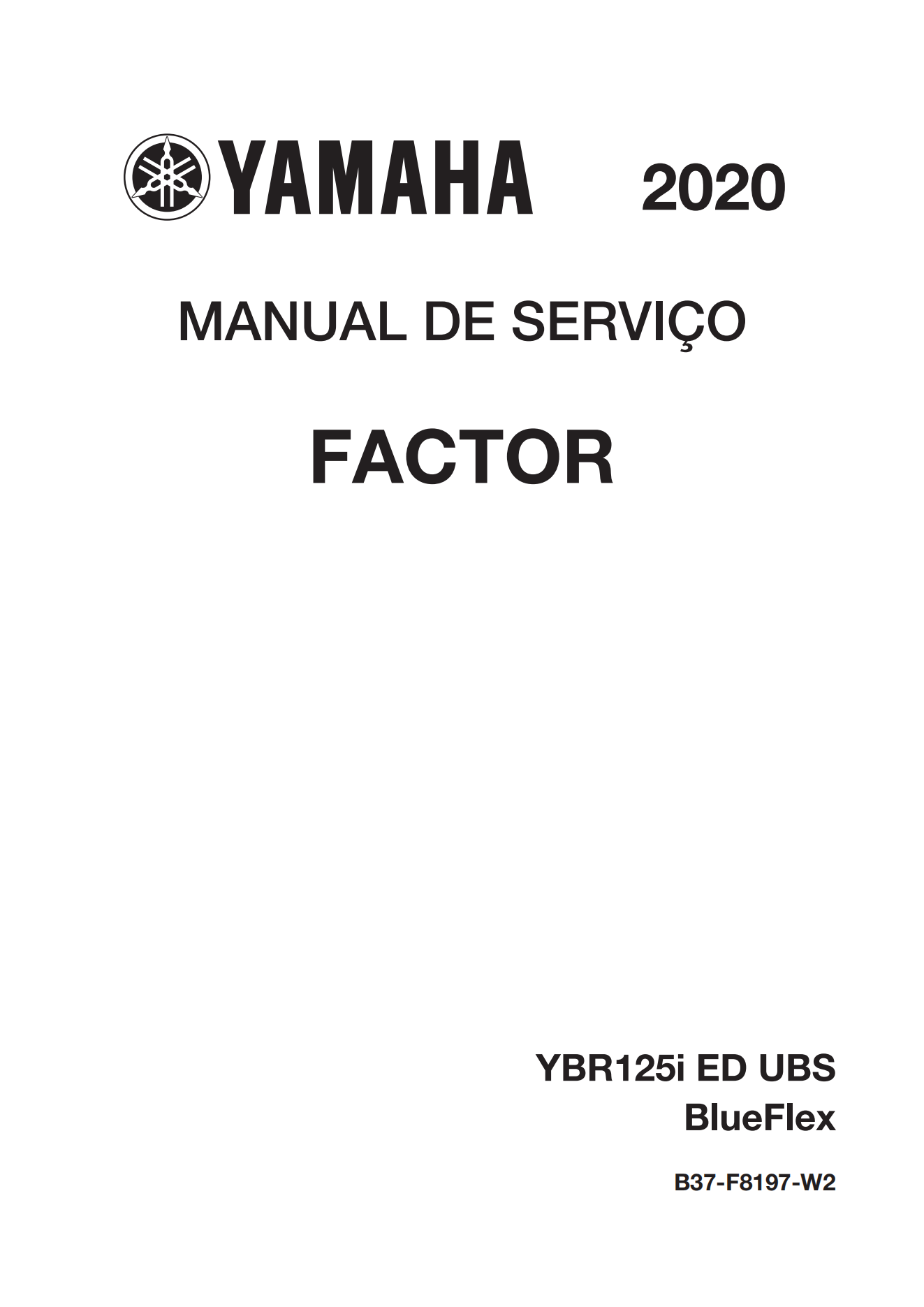 原版葡萄牙文2020年雅马哈ybr125i维修手册天剑125维修手册插图